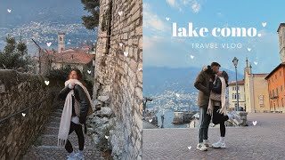 LAKE COMO VLOG! the best airbnb we have ever stayed in & a cute date night.