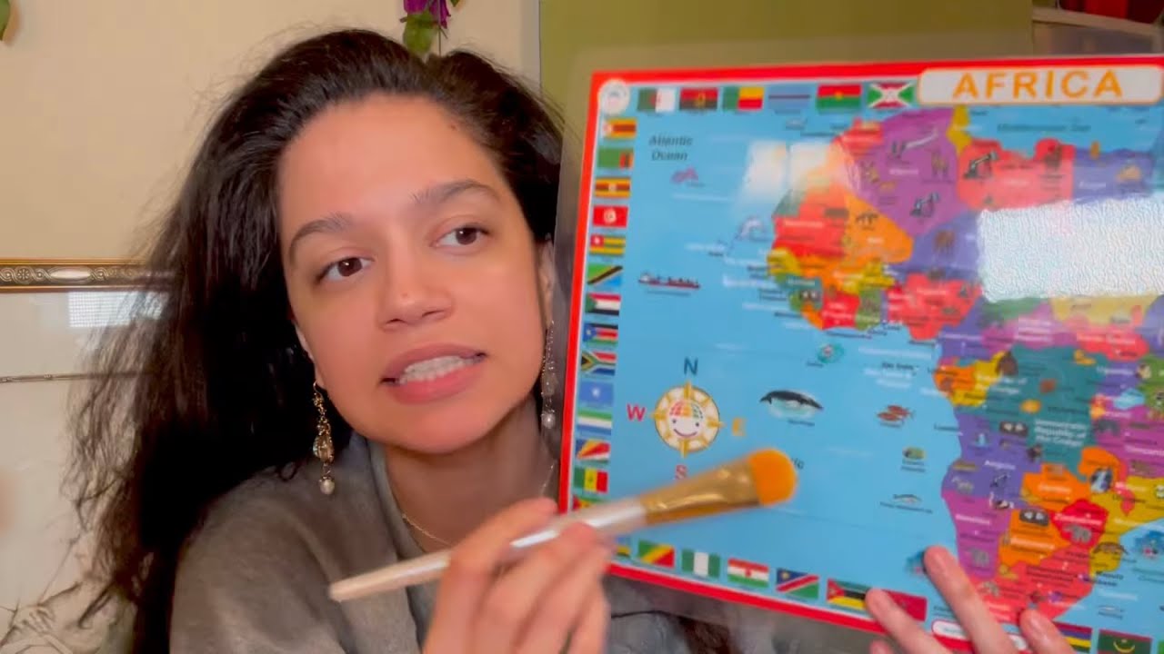 ASMR~ Soft Geography Teacher Africa