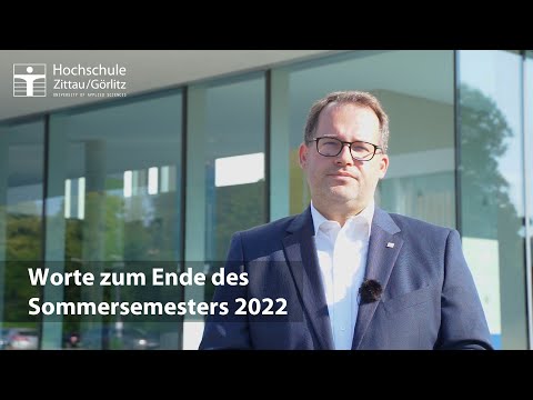 WORTE ZUM ENDE DES SOMMERSEMESTERS 2022