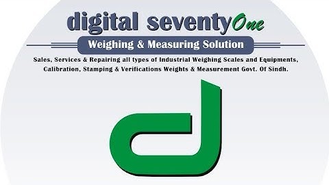 Axis Weighing Indicator I AX 70 Plus I Large Display I Calibration Setting I Parameter Setting