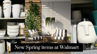 COME SHOP WITH ME!!  WHAT'S NEW FOR SPRING AT WALMART!!  CB2 DUPES LUXE LOOK FOR LESS