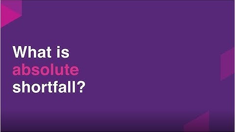 NICE Methods Review: Severity Modifier - What is Absolute Shortfall?