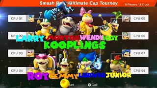 Koopalings + Bowser Jr. Tourney - Super Smash Bros. Ultimate