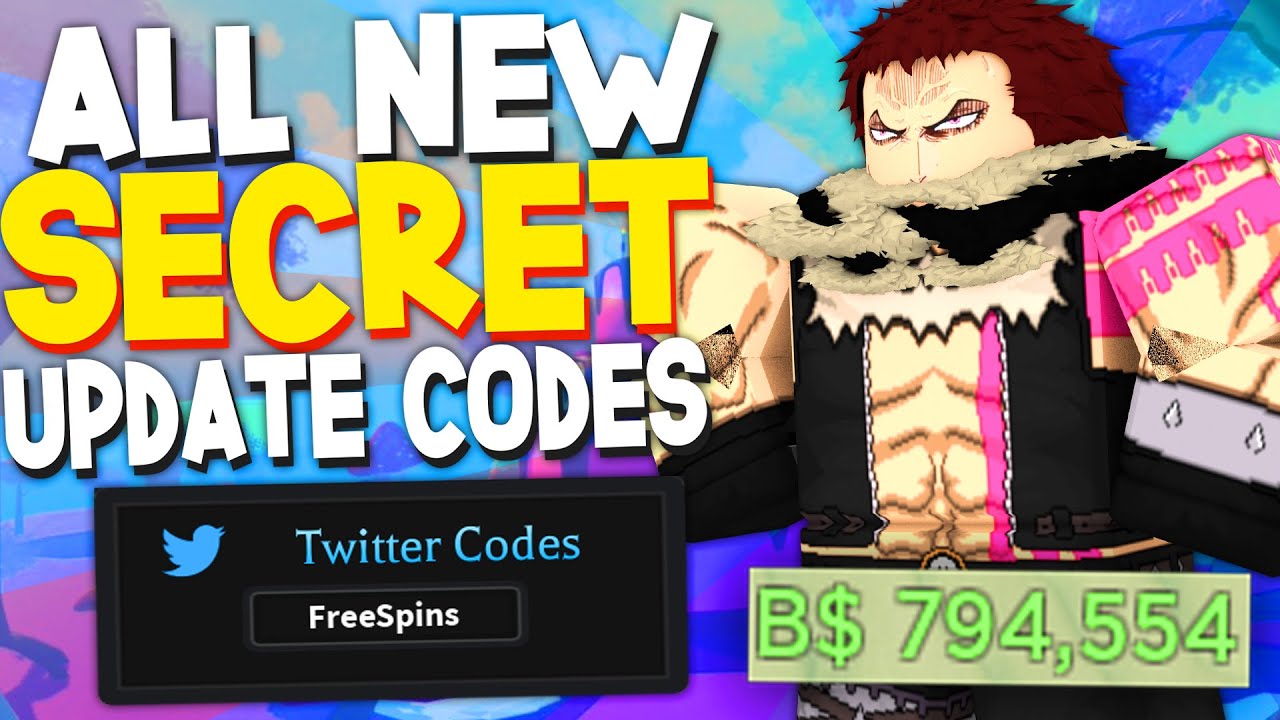ALL NEW *FREE SPINS* DOUGH UPDATE CODES in A ONE PIECE GAME CODES
