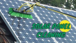 Solar Panel Cleaning with Unger HiFlo System - Video - UNGER