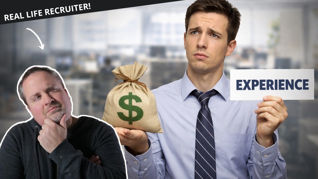 Should You Choose A Job For Money Or Experience?