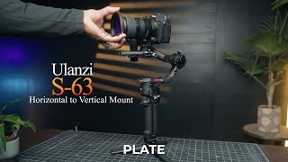 Ulanzi S-63 Horizontal to Vertical Rotating Plate