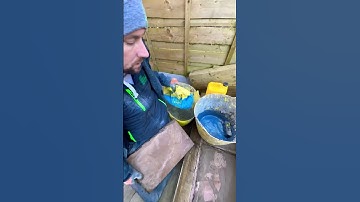 Repair your own loose flag in less than one minute #landscaping #garden #subscribe