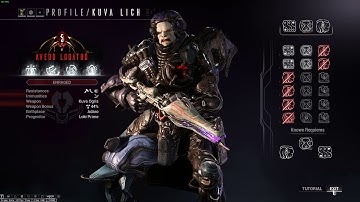 Kuva Lich kill bug, right mods and order