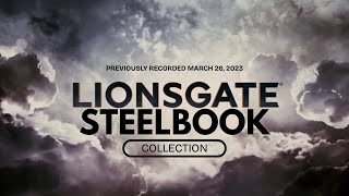 Recorded March 26, 2023 | My Complete Lionsgate Steelbook Collection | 100+ 4K and Blu-ray Titles