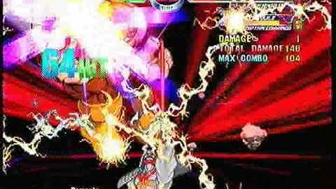 MvC2: Charlie/CaptainAmerica/SilverSamurai 100% combos (3 meters)