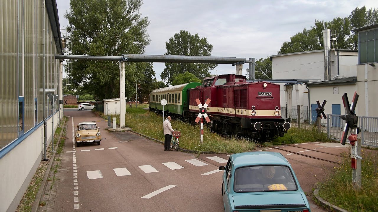 Zeitreise mit 112 364 auf der Dessau- Wörlitzer Eisenbahn
