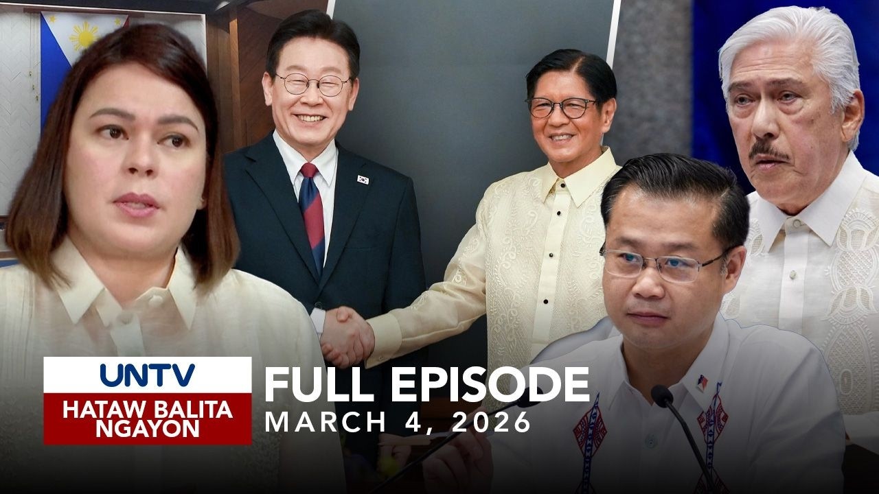 UNTV: Hataw Balita Ngayon | March 4, 2026