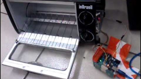 Controlando forno elétrico com arduino.