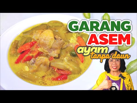 Resep Garang Asem Ayam Tanpa Daun Cookpad