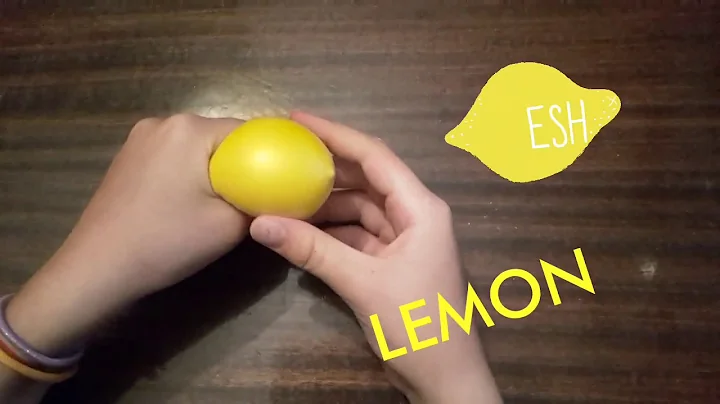 DIY soft balloon.Lemon. /Veronica DIY