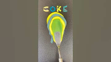 Guess the mixed dough color #colormixing #alphabetlore #satisfying #oddlysatisfying