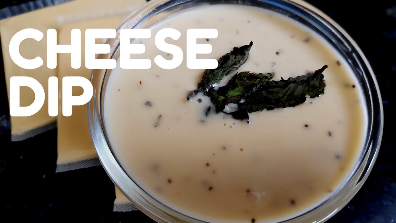 EASY CHEESE DIP HOW TO MAKE DOMINO’S LIKE CHEESE DIP AT HOME YouTube