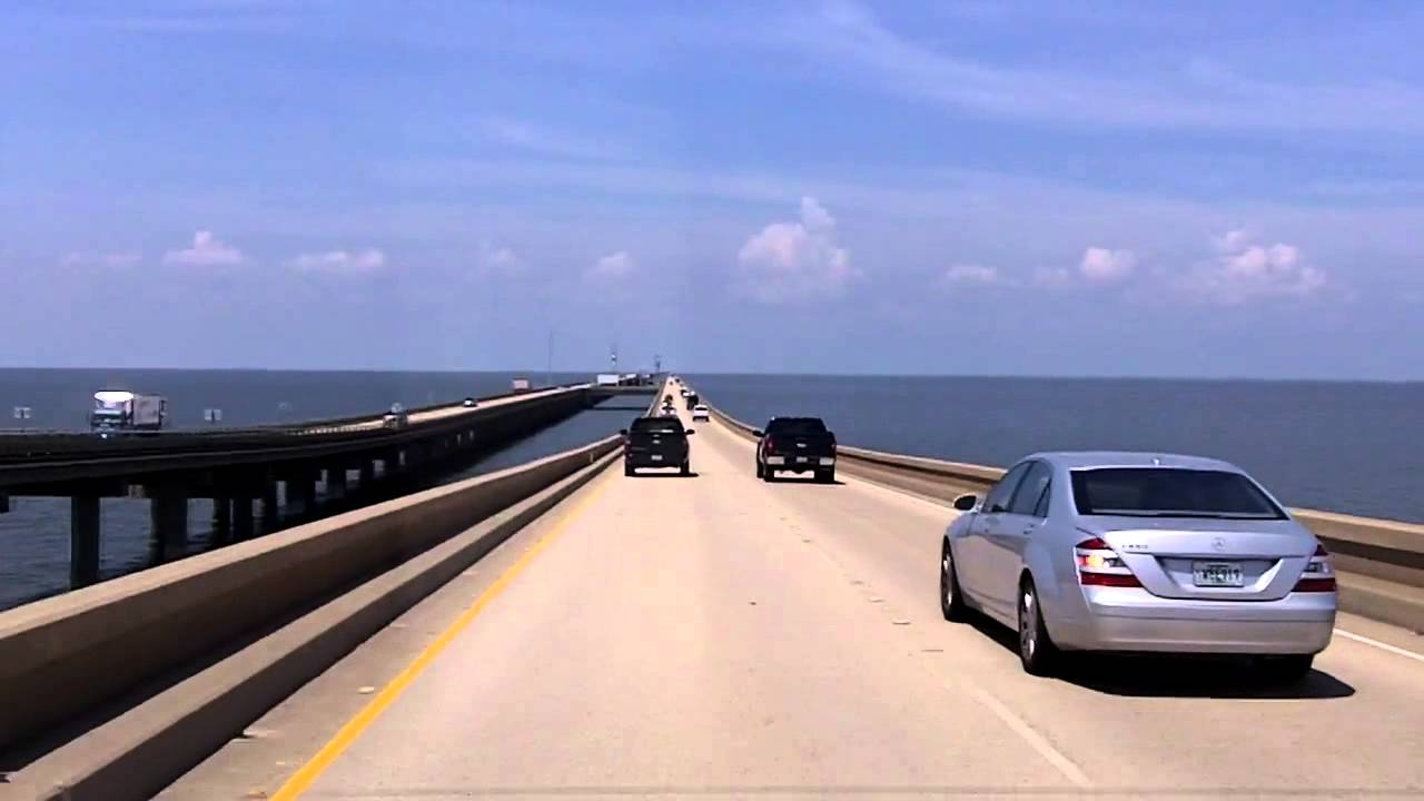 The Worlds Longest Overwater Bridge The Lake Pontchartrain Causeway