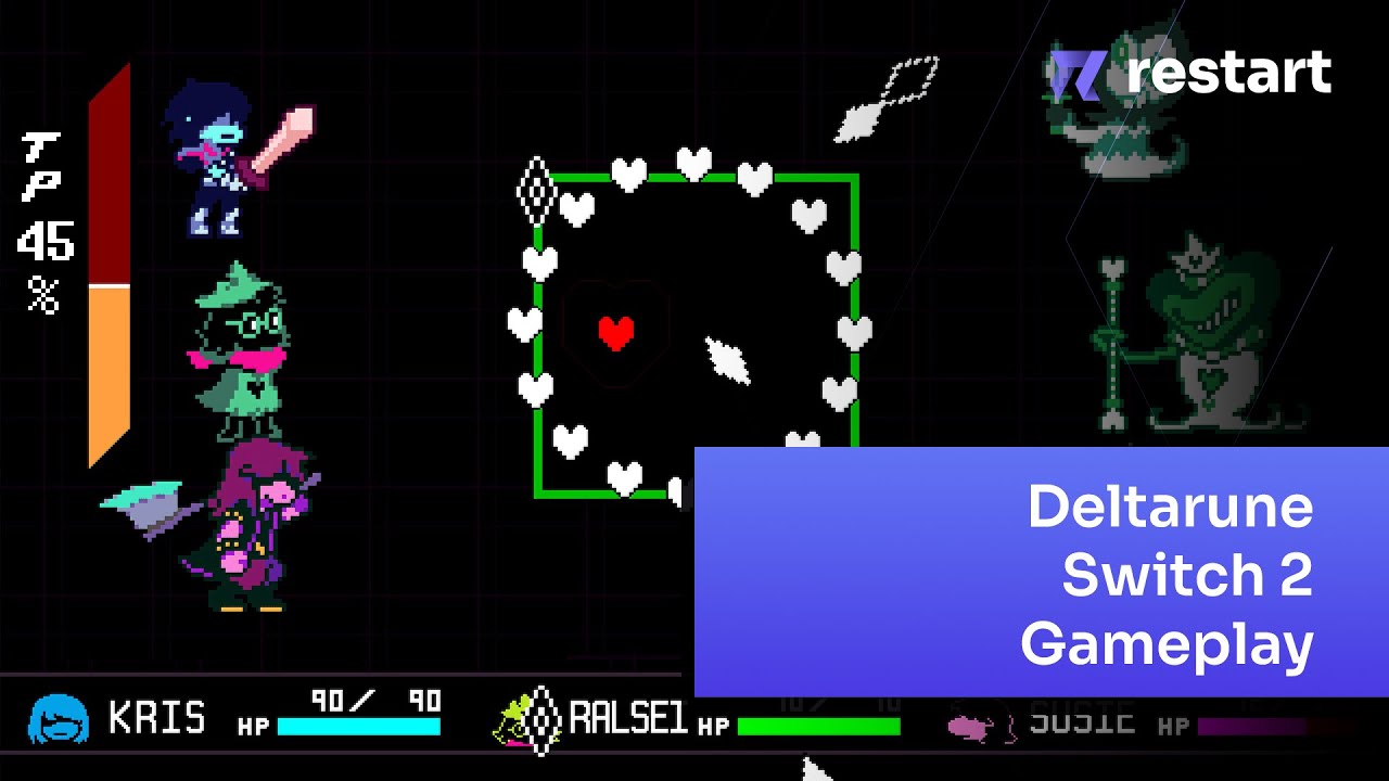 Deltarune Switch 2 Gameplay - No Commentary - YouTube
