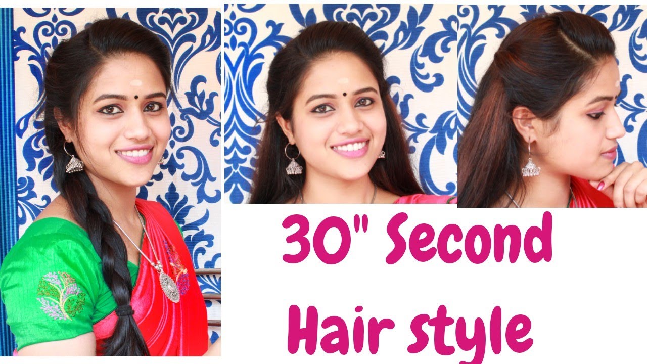 7 Simple And Easy Hair StylesMalayalam 2019 hairstyles1 Saranya   YouTube