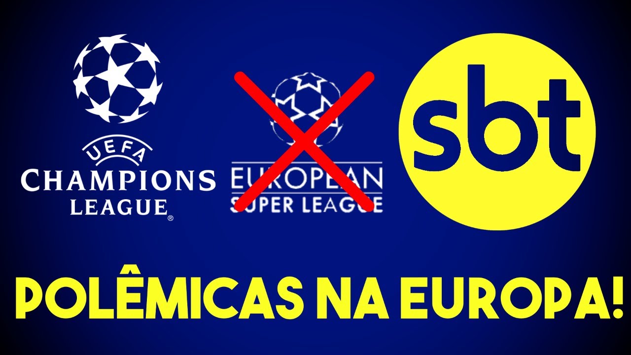 LIVE: UEFA X Superliga  SBT é a nova casa do futebol europeu! 