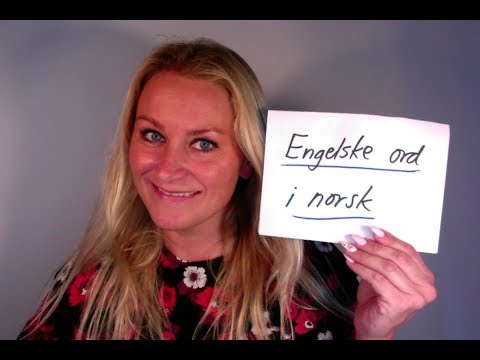 Video: Her Er Den Ikke-engelske Opprinnelsen Til Populære Engelske Ord