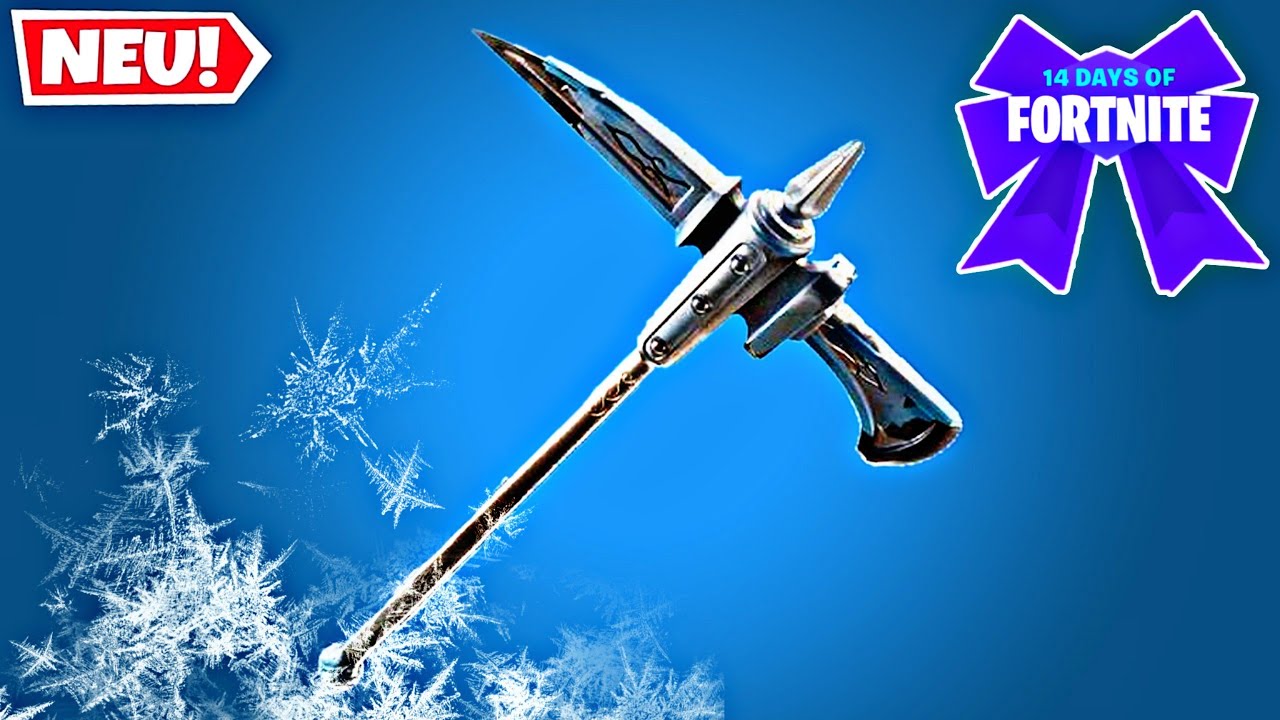 fortnite gratis spitzhacke 14 tage fortnite geschenke tag 11 - alle fortnite spitzhacken