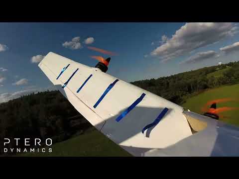 Transwing® electric VTOL design and test flight