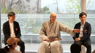 불상과 숨 쉬는 시간, 명상과의 조우 #홍대선원 #justbetemple #준한스님 #서보우