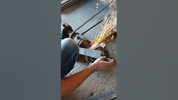 Wooden cutting tool edge making #blacksmith #sickle #blacksmithshop