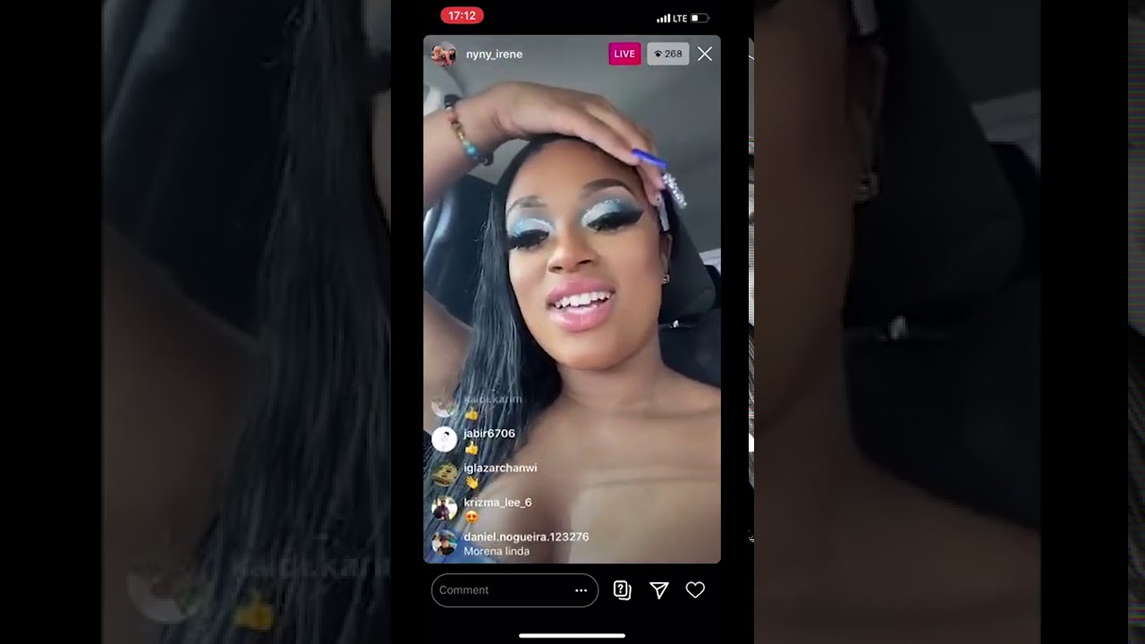Nyny irene Instagram Live Goddess On Earth - YouTube