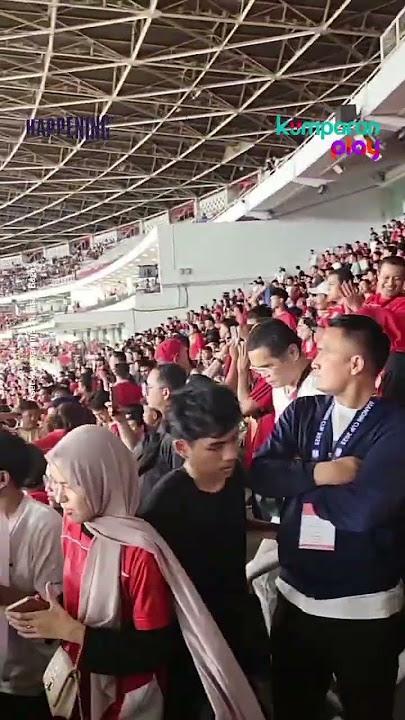 Detik-detik Suporter Timnas U-23 Kecewa Kalah di GBK