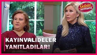 Kayınvalideler Kritik Sorulara Nasıl Yanıtlar Verdiler? - Gelinim Mutfakta 662.Bölüm