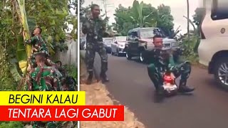 Begini Kalau TNI Sudah Gabut!! Deretan Aksi Tentara Bikin Ngakak - Part 7