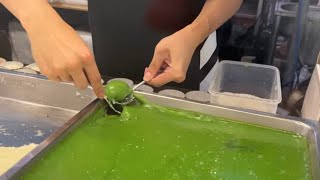 The Best Fresh Milk Mochi  Taiwanese Street Food