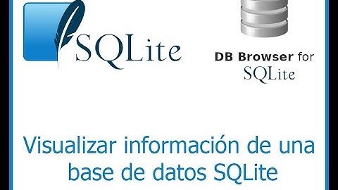 Cómo visualizar información de una base de datos SQLite