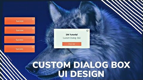 custom success dialog (messagebox) winforms c# programming bunifu ui || DN Tutorial