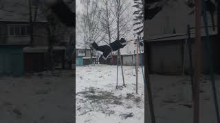 просто легчайшая комба но прикольный 540 получился #workout #streetworkout #рекомендации #рек #реки