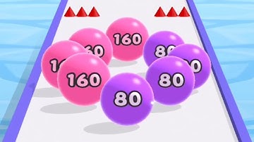 Ball Run 2048 Infinity - MAX LEVELS - Satisfying Mobile Games