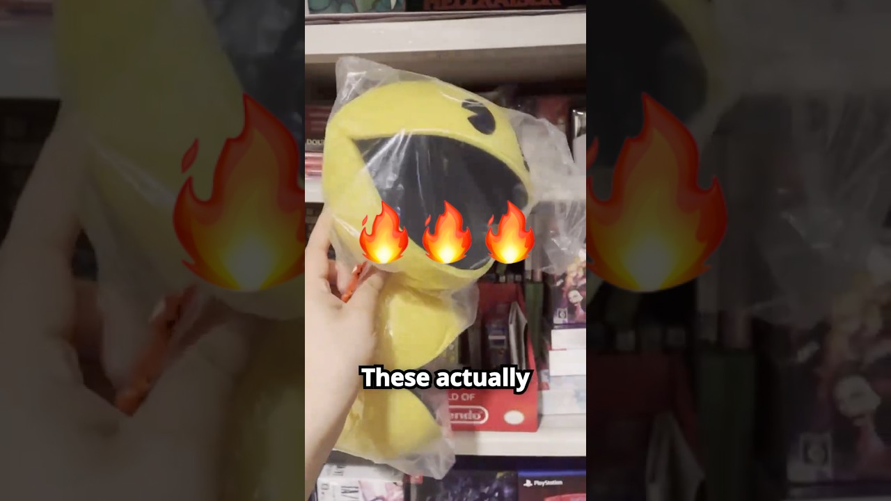 Have You Seen Bandai's Newest Pac-Man Plush? 