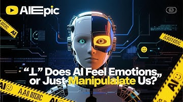 😳⚠️ Does AI Feel Emotions… or Just Manipulate Us? @AIEpic88 @AICartoonFun88 @FunToons880