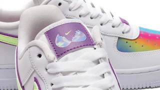 air force 1 07 trainers white barely volt hyper blue purple washed coral f