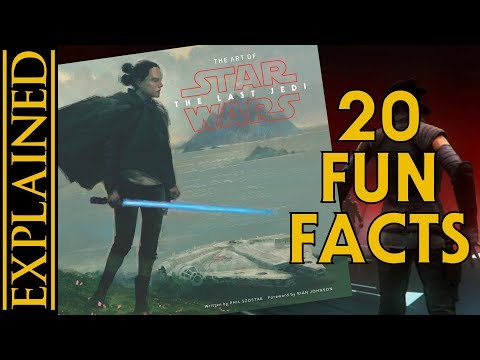 20 Fun Facts From The Art of The Last Jedi