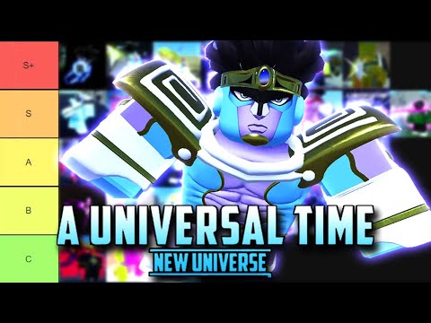 The Official Aut All Stands Pvp Tier List🔥 Roblox A Universal Time -  Youtube