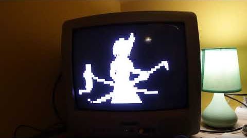 Arduino TVOut Video Playback -  "Bad Apple!!"