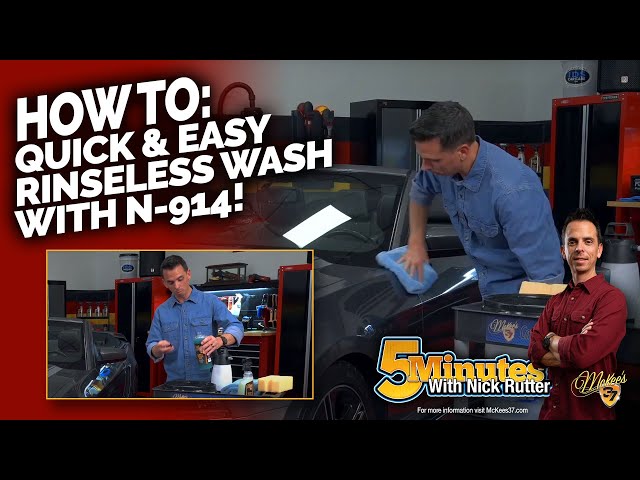 What is Rinseless Washing? — Boss Auto Detailing