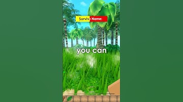 Roblox Game: Survival Island