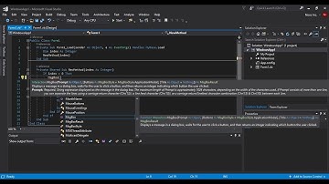 Smarter Intellisense and Coding Area in Visual Studio 2017