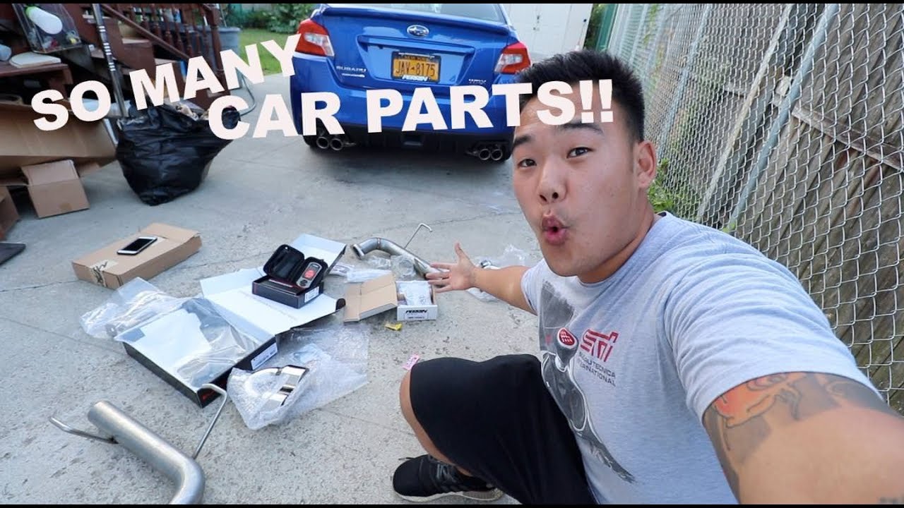 2018 WRX | Massive Car Part Unboxing + Muffler Delete Install